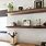 Butcher Block Shelves