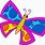 Butterfly Cartoon Kids