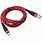 C-Charger Cords Red and Black
