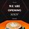 Cafe Opening Poster