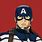 Captain America Vector Image
