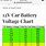 Car Battery Condition Chart