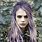 Cara Delevingne Purple Hair