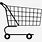 Cart Clip Art Black and White