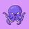 Cartoon Angry Octopus
