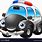 Cartoon Cop Car