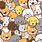 Cartoon Dog Background Wallpaper