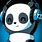 Cartoon Panda Background