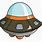 Cartoon UFO Spaceship