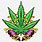 Cartoon Weed Logo