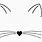 Cat Ears and Whiskers SVG
