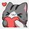 Cat Heart Emoji Discord