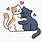 Cat Hug Animation