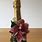 Champagne Bottle with Flowers