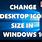 Change Desktop Icon in Windows 10