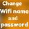 Change Wifi Name and Password