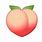 Cheeky Peach Emoji