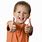 Child Giving Thumbs Up