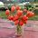 Chinese Lantern Flower Arrangement