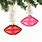 Christmas Tree Ornament Lips