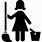 Cleaning Lady Icon