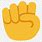 Clenched Fist Emoji