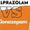 Clonazepam vs Alprazolam