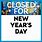 Closed New Year's Day Clip Art
