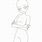 Cold Anime Girl Body Outline