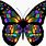 Colorful Butterfly Graphics