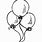 Coloring Pages of Balloons