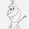 Coloring Pages of Olaf