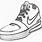 Coloring Pages of Sneakers
