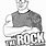 Coloring Pages of the Rock