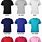 Colors of Shirts