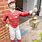 Concrete Lawn Jockey