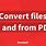 Convert Files to PDF Format
