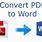 Convertir De PDF a Word