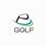 Cool Golf Event Logo