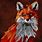 Cool Red Fox Art