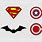 Cool Superhero Logos
