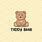 Cool Teddy Bear Logo