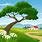 Country Scenery Clip Art