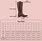Cowboy Boot Size Conversion Chart