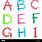 Crayon Alphabet Font