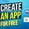 Create Apps Free