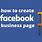 Create Facebook Page for Business