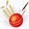 Cricket Bat Ball PNG