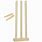 Cricket Stumps with Base Wooden