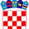 Croatian Flag Crest